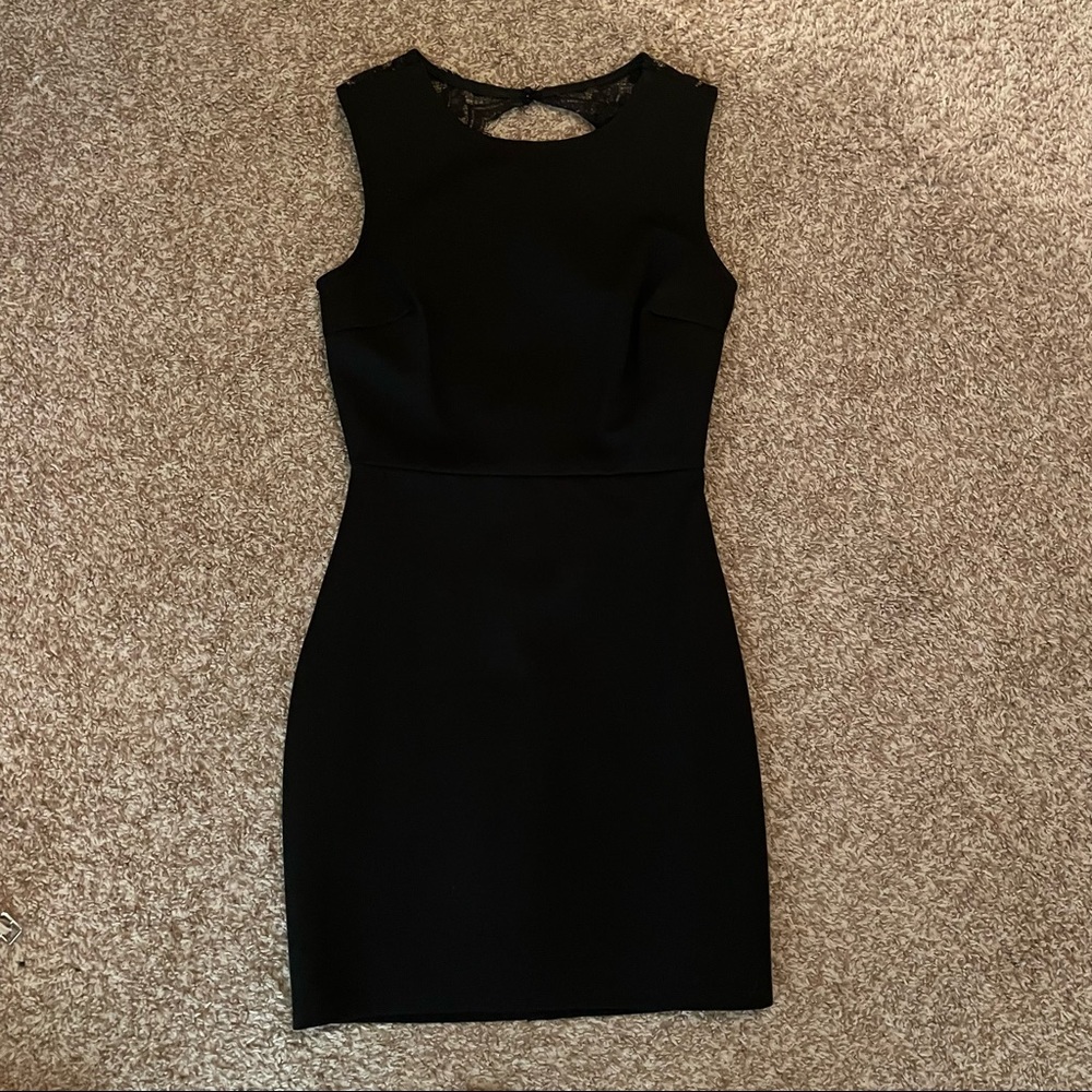 Lulus black mini dress XS